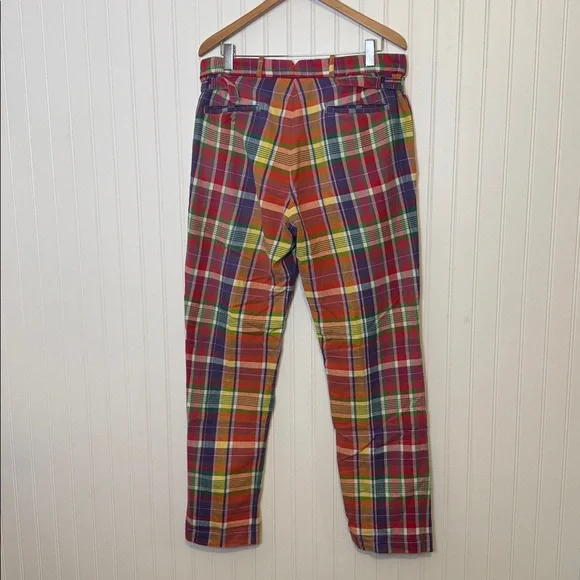 Ralph Lauren Men's Colorful Plaid Chinos